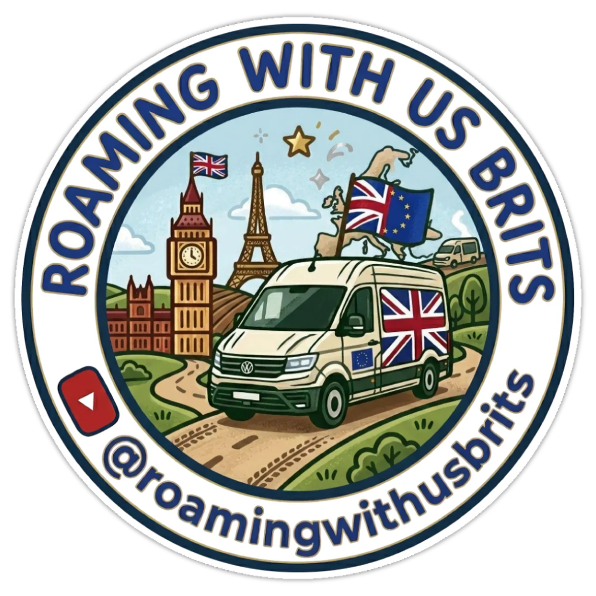 Roaming With Us Brits Logo